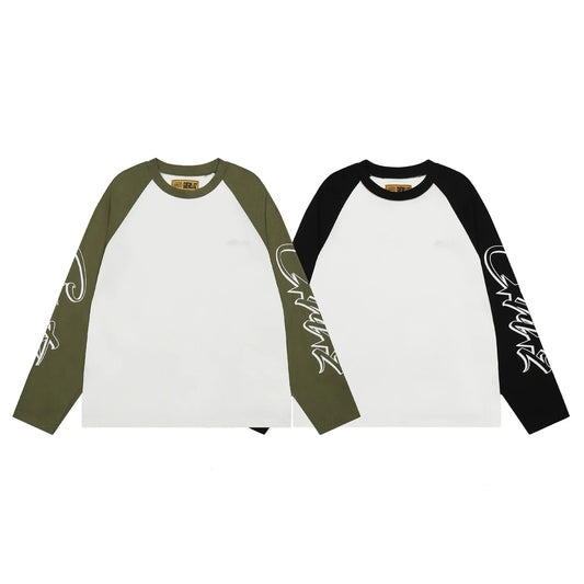 Manga larga bicolor · Manga larga street bicolor. Bordado fino · Unisex